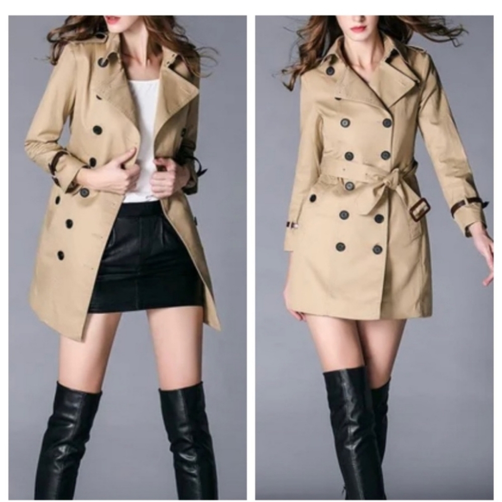 London Boutique Trench Coat – Timeless Elegance & Chic Style